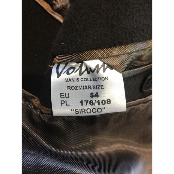 mens cashmere wool long jacket Designer VOTUM SIROCO SZ 54 2xl - Picture 10 of 10